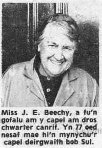Miss J E Beechy